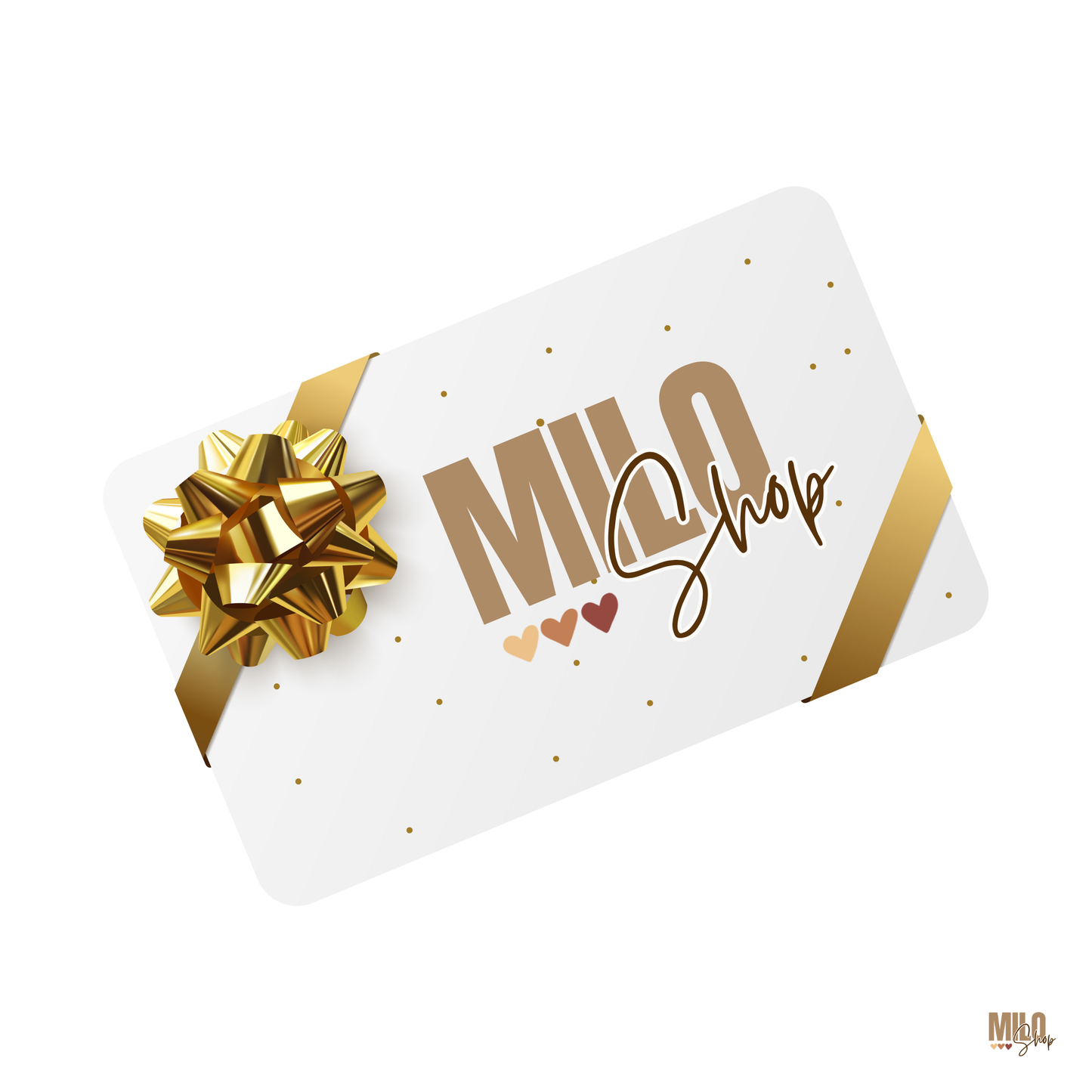 E-Carte cadeau MiloShop